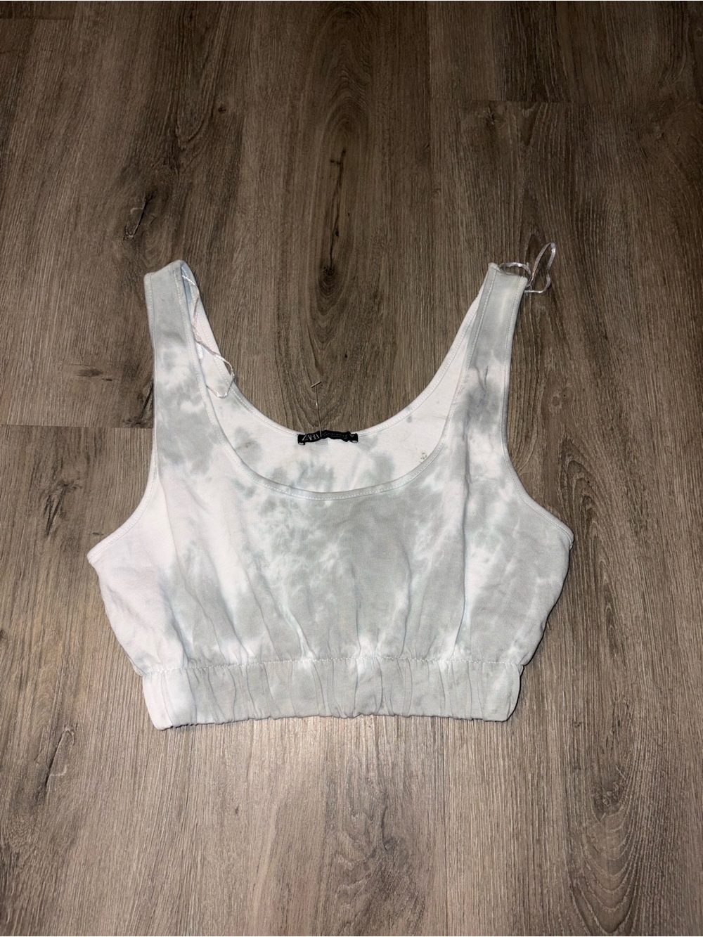 Zara | Gray Tie Dye Bra